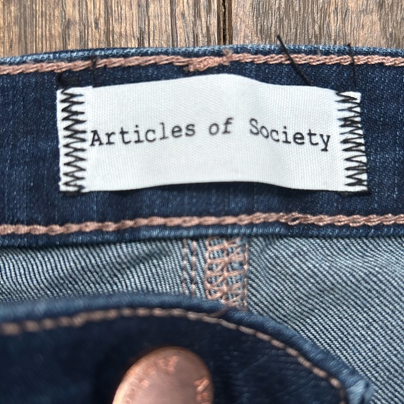 Articles of Society Hilary Ankle Length Jeans Sz 26 - Picture 8 of 12